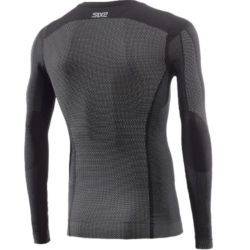 SIXS TS2 V2 functioneel shirt met lange mouwen, zwart carbon