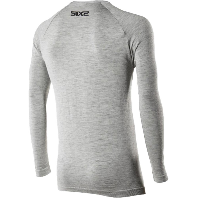 Thermisch T-shirt met lange mouwen SIXS TS2 MERINOS grijs