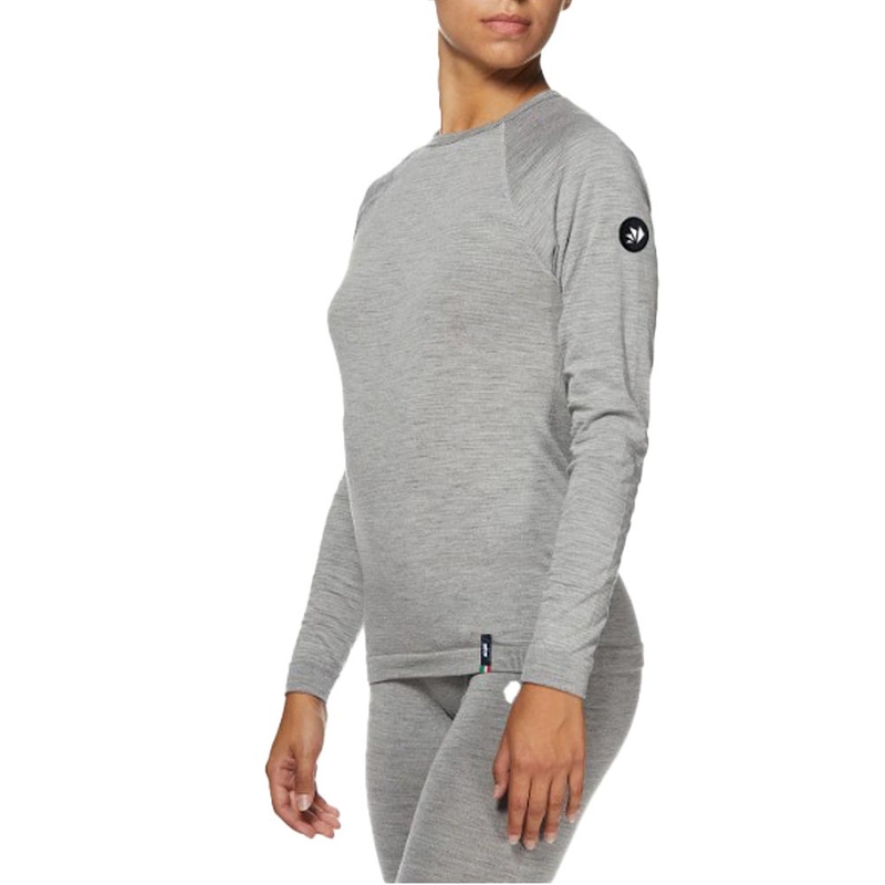 Thermisch T-shirt met lange mouwen SIXS TS2 MERINOS grijs