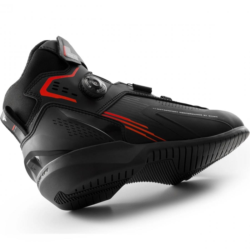 Shima Enzo Air motorlaarzen zwart-rood
