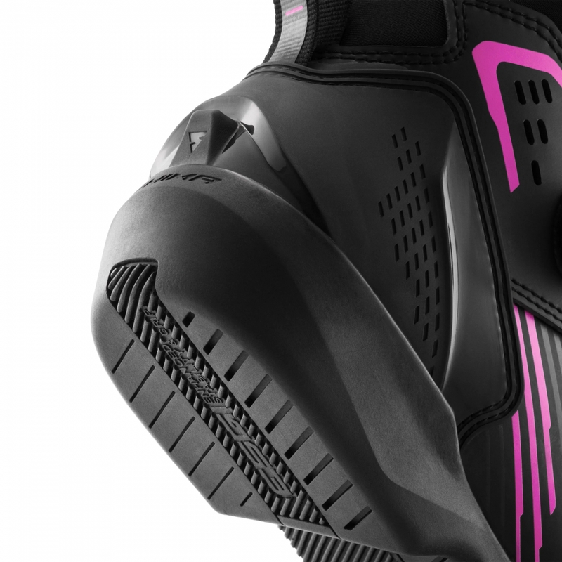 Damesmotorlaarzen Shima Enzo Air zwart-roze