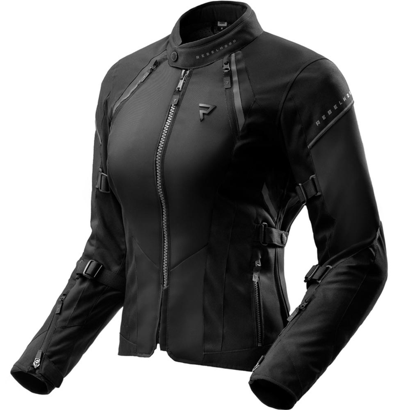 Dames motorjas Rebelhorn Swift zwart