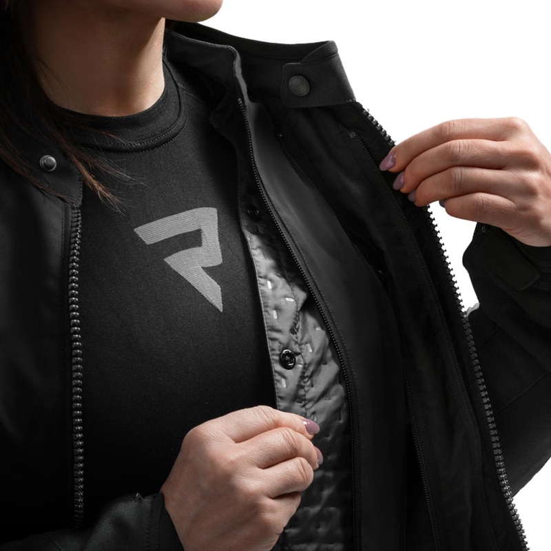 Dames motorjas Rebelhorn Swift zwart