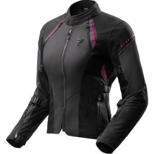 Dames motorjas Rebelhorn Swift zwart-grijs-roze