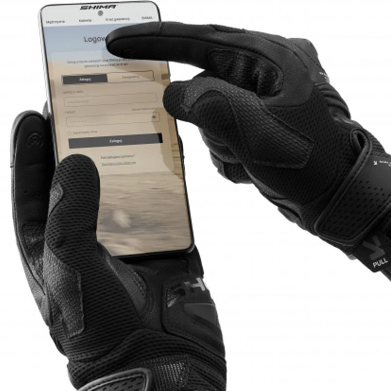 Shima Spark 3.0 motorhandschoenen zwart