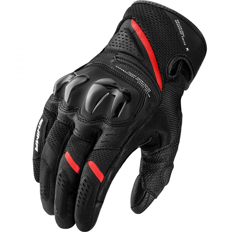 Shima Spark 3.0 motorhandschoenen zwart-rood