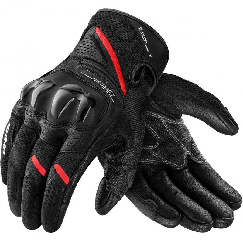 Shima Spark 3.0 motorhandschoenen zwart-rood