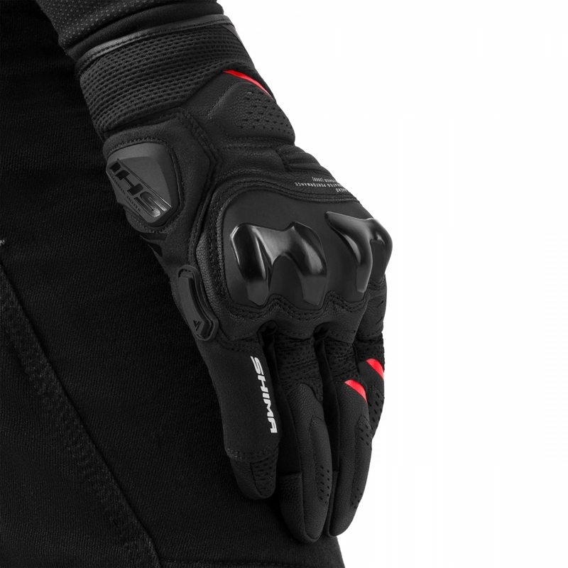 Shima Spark 3.0 motorhandschoenen zwart-rood