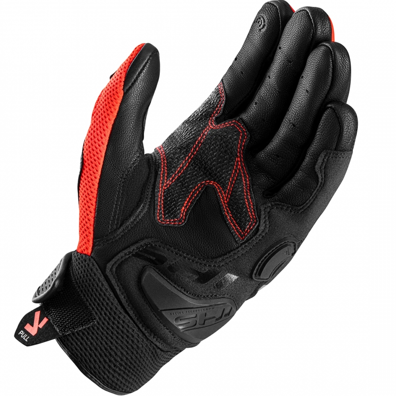 Shima Spark 3.0 motorhandschoenen fluorescerend rood