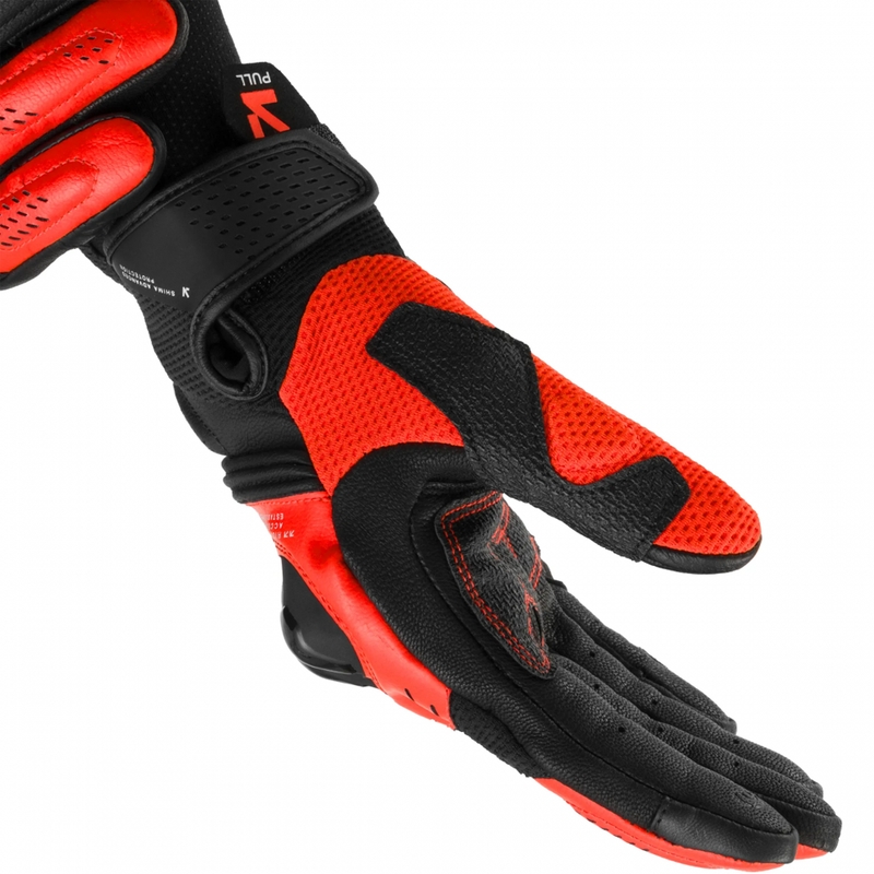 Shima Spark 3.0 motorhandschoenen fluorescerend rood