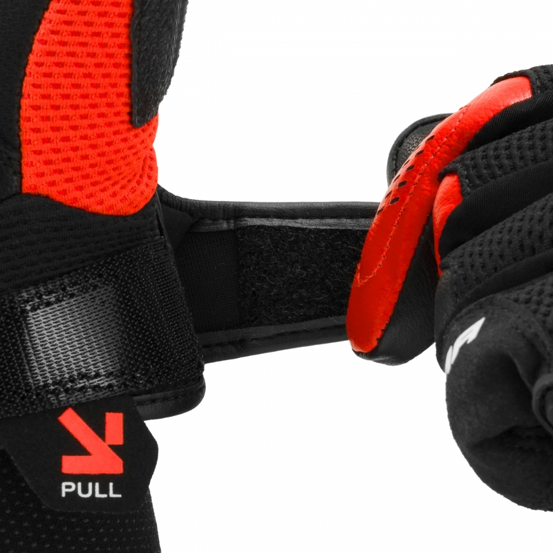 Shima Spark 3.0 motorhandschoenen fluorescerend rood