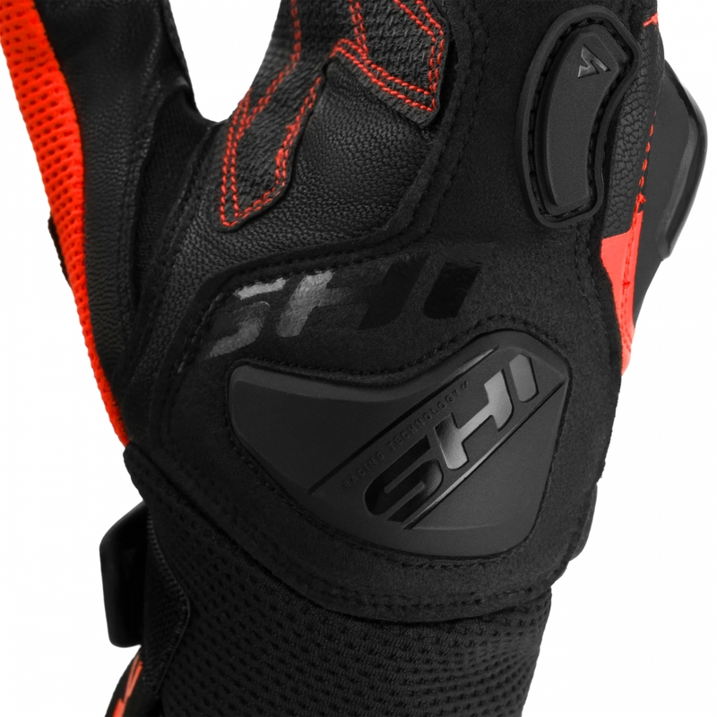 Shima Spark 3.0 motorhandschoenen fluorescerend rood