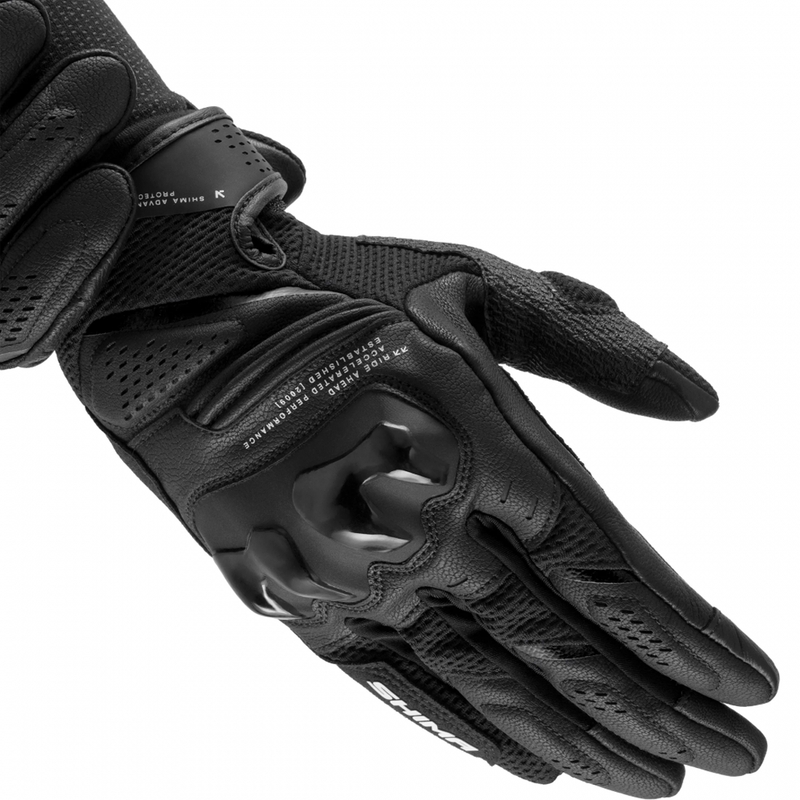 Damesmotorhandschoenen Shima Spark 3.0 zwart