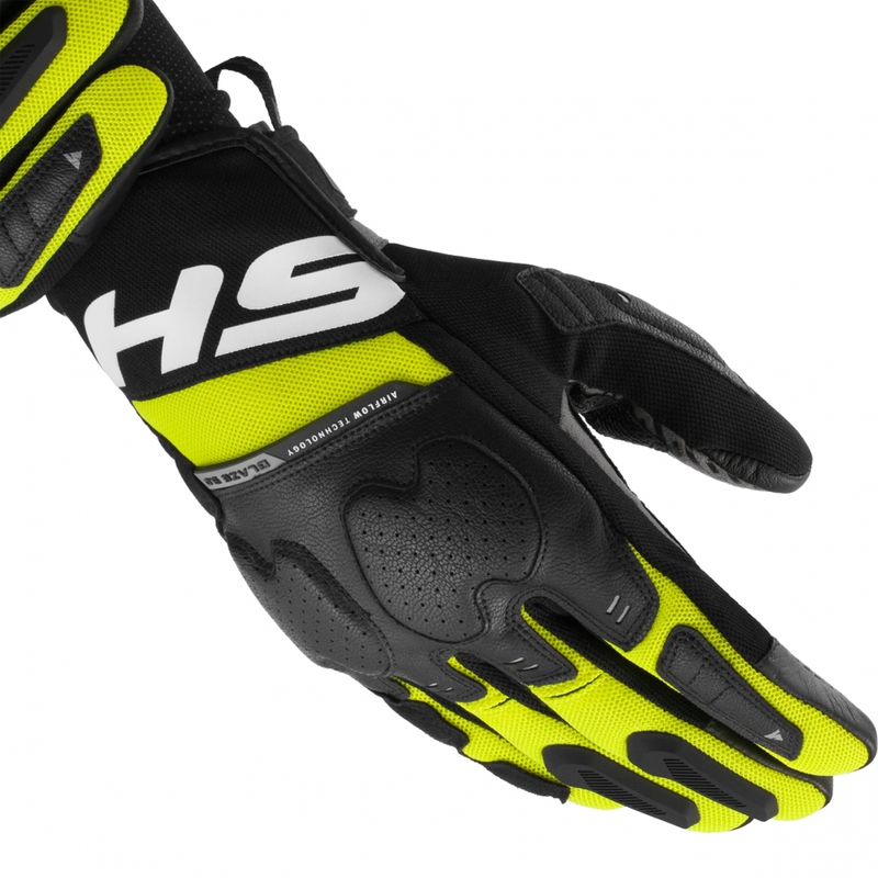 Shima Blaze 3.0 motorhandschoenen fluorescerend geel