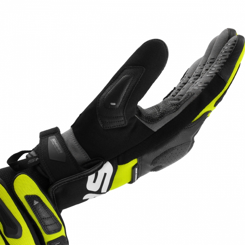 Shima Blaze 3.0 motorhandschoenen fluorescerend geel