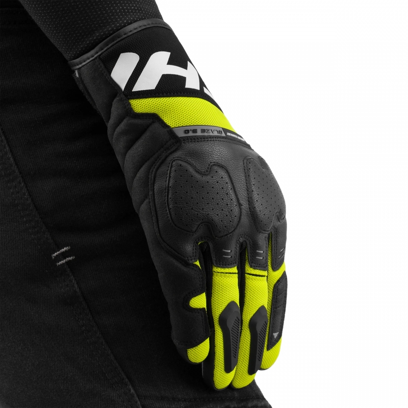 Shima Blaze 3.0 motorhandschoenen fluorescerend geel
