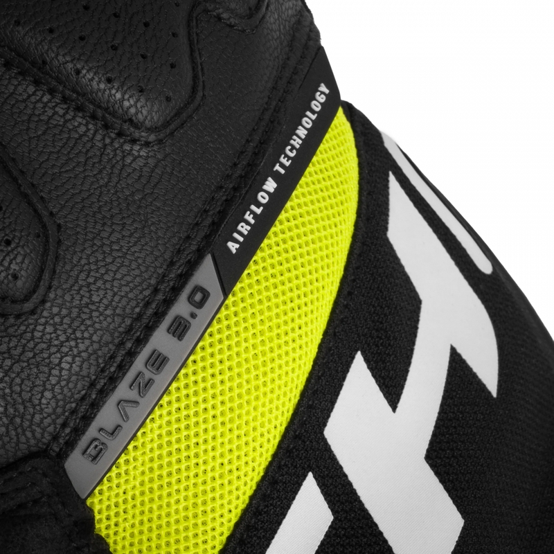 Shima Blaze 3.0 motorhandschoenen fluorescerend geel