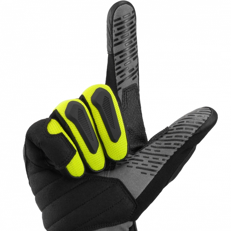 Shima Blaze 3.0 motorhandschoenen fluorescerend geel