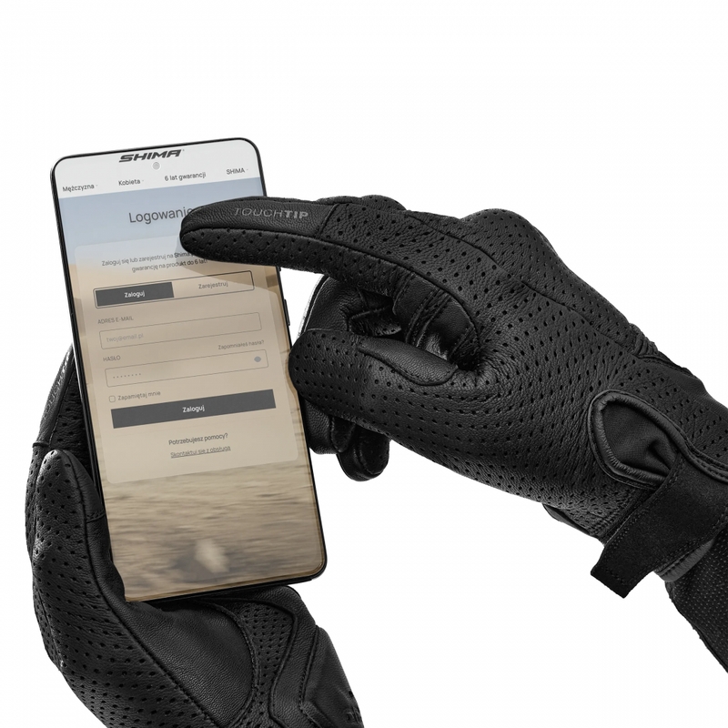 Shima Bullet 3.0 motorhandschoenen zwart