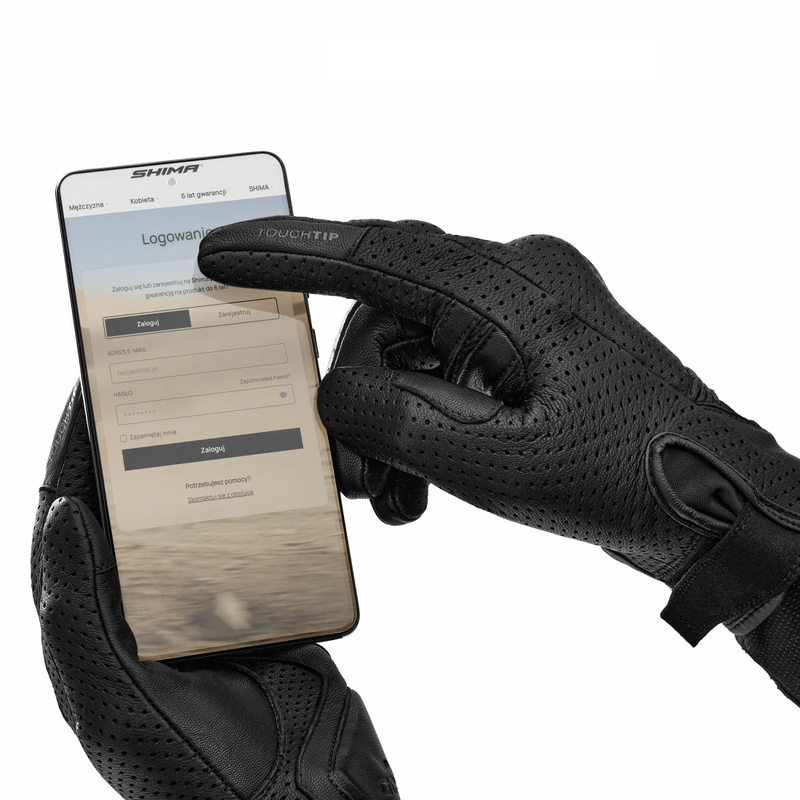 Damesmotorhandschoenen Shima Bullet 3.0 zwart