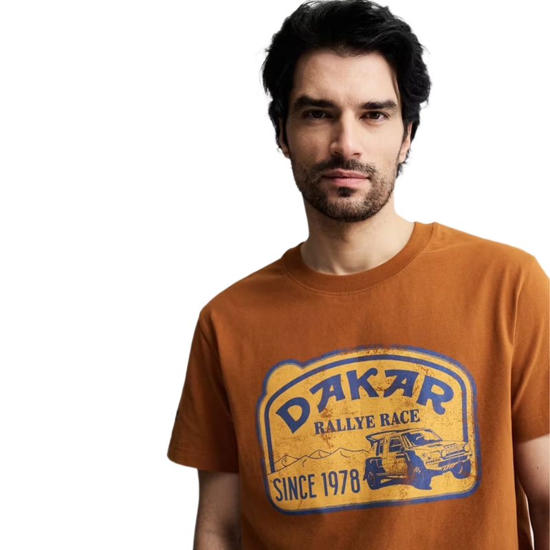 Dakar Truck T-shirt bruin