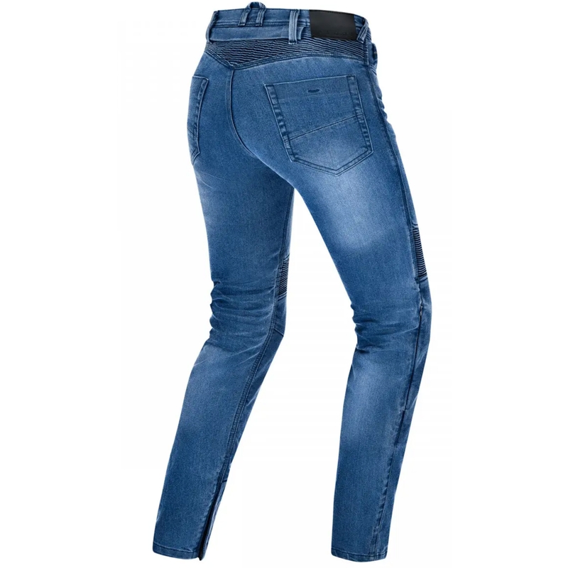 Dames lange motorbroek Shima Zenith blauw