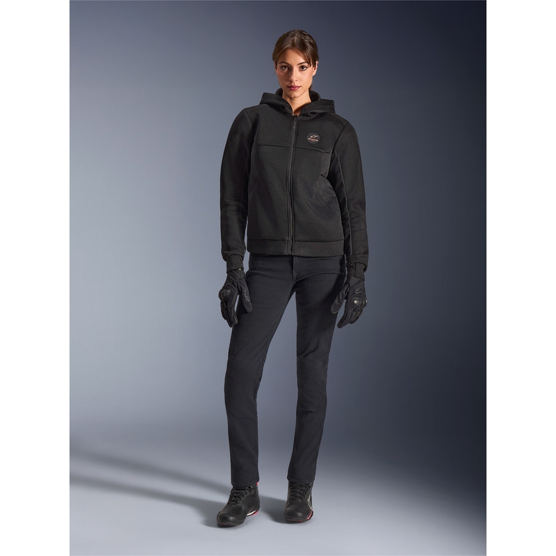 Alpinestars Stella Chrome Superairflow dames motorjas zwart-koper