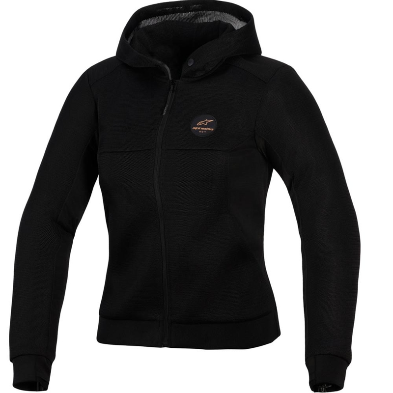 Alpinestars Stella Chrome Superairflow dames motorjas zwart-koper