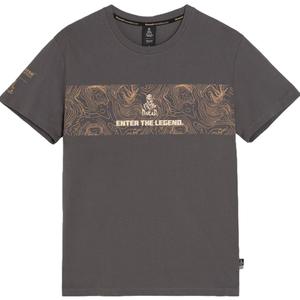 Dakar High 263 T-shirt in grafietkleur