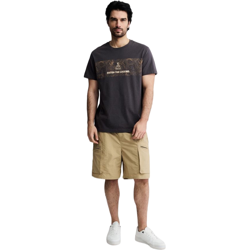Dakar High 263 T-shirt in grafietkleur