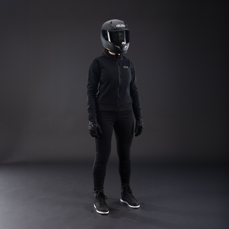 Oxford Armourlite AA Contour motorjas voor dames, zwart