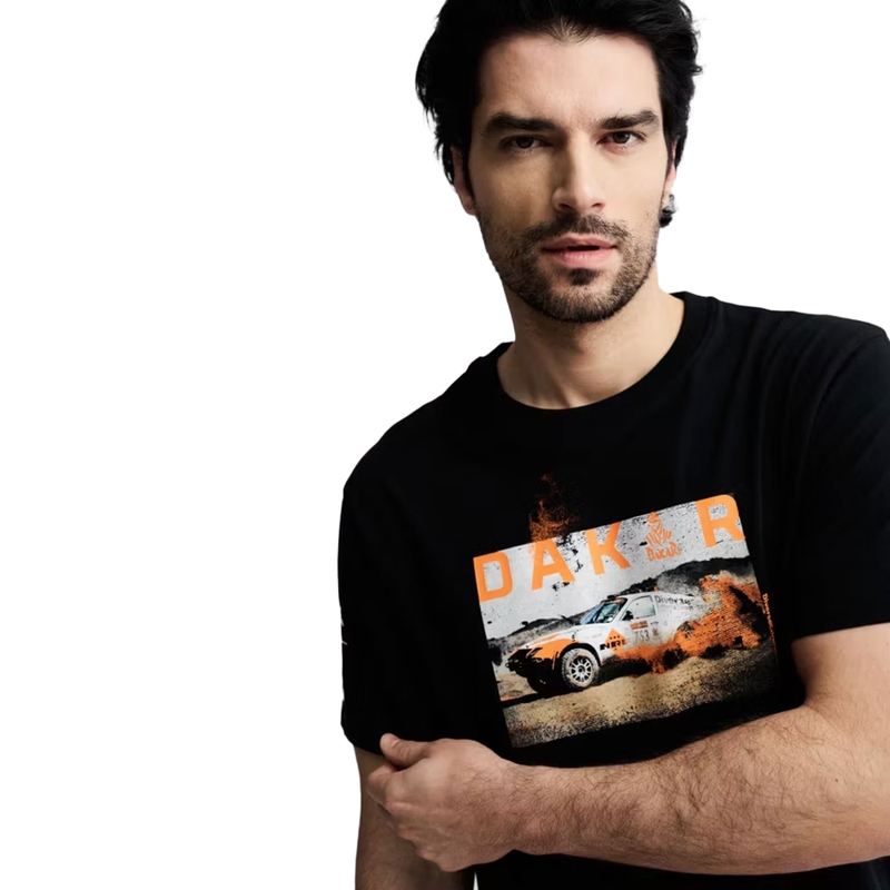Dakar Ride T-shirt zwart