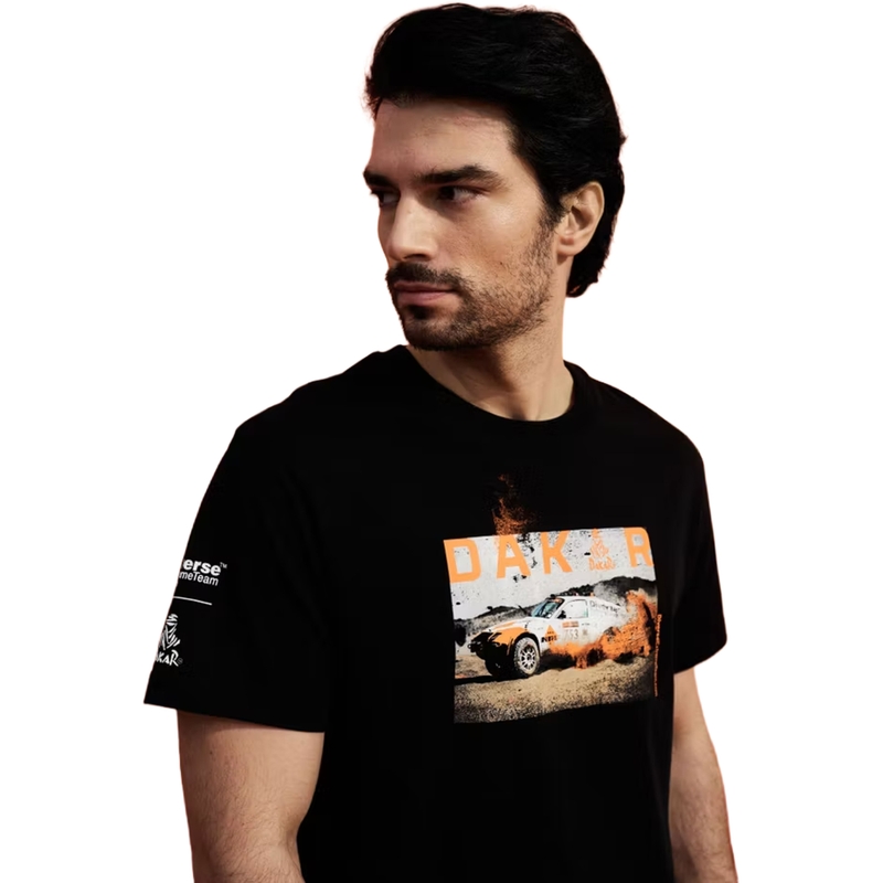 Dakar Ride T-shirt zwart