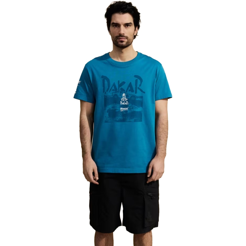 Dakar Racing T-shirt blauw