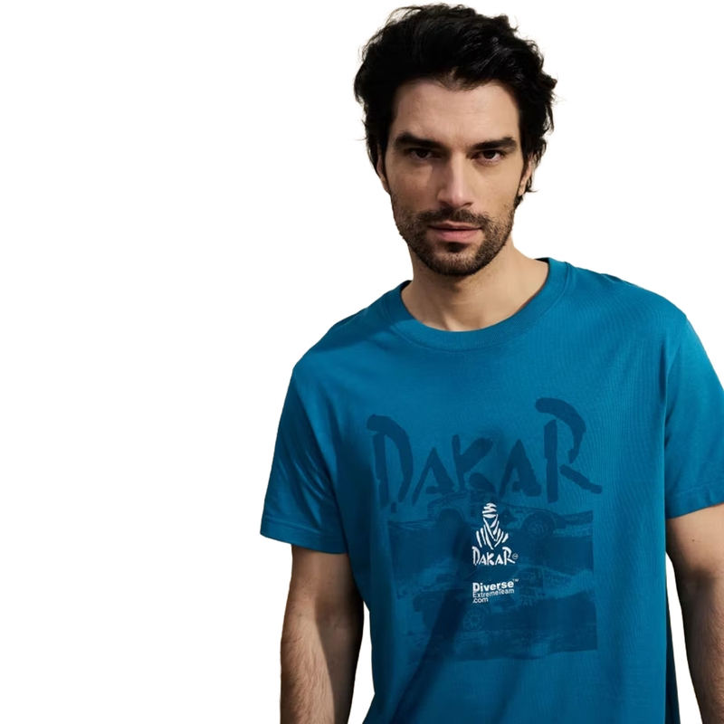 Dakar Racing T-shirt blauw