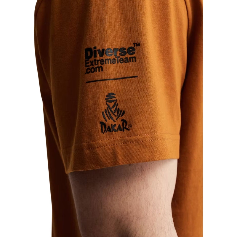 Dakar Logo 263 T-shirt bruin
