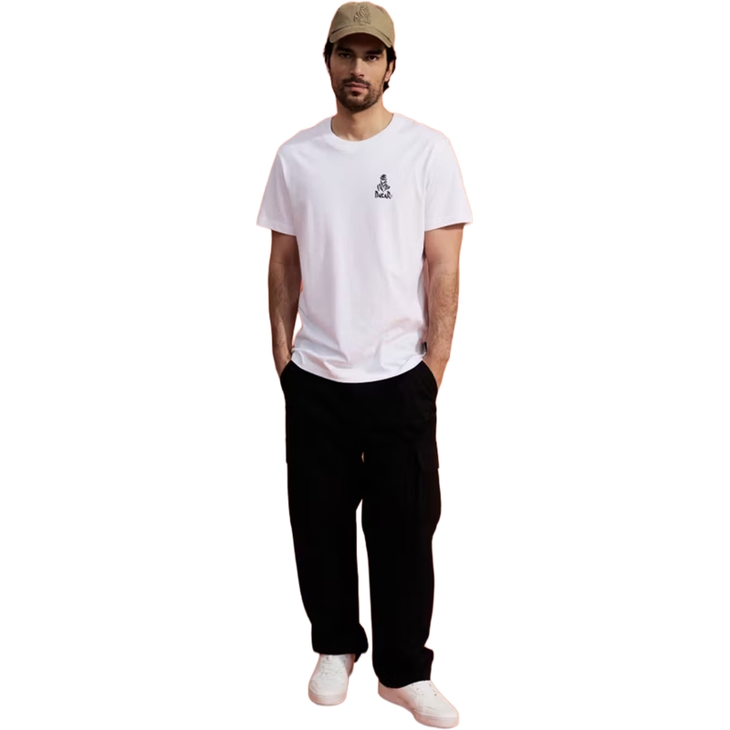 Dakar Logo T-shirt SMW263 wit