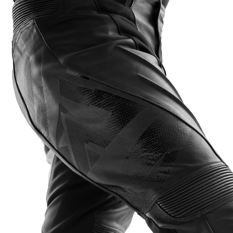 Rebelhorn Inferno leren motorbroek zwart