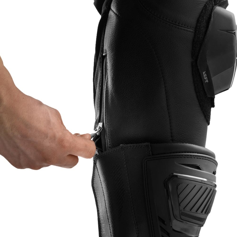 Rebelhorn Inferno leren motorbroek zwart