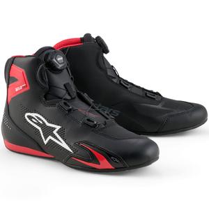 Alpinestars Celer motorlaarzen zwart-rood-wit