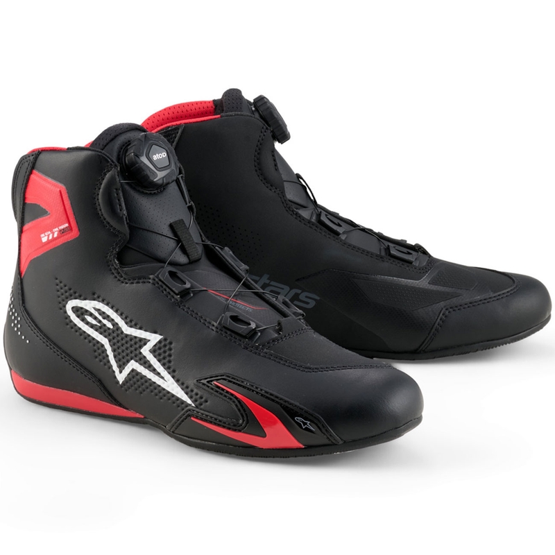 Alpinestars Celer motorlaarzen zwart-rood-wit