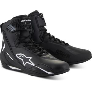 Alpinestars Faster-4 motorlaarzen zwart-wit