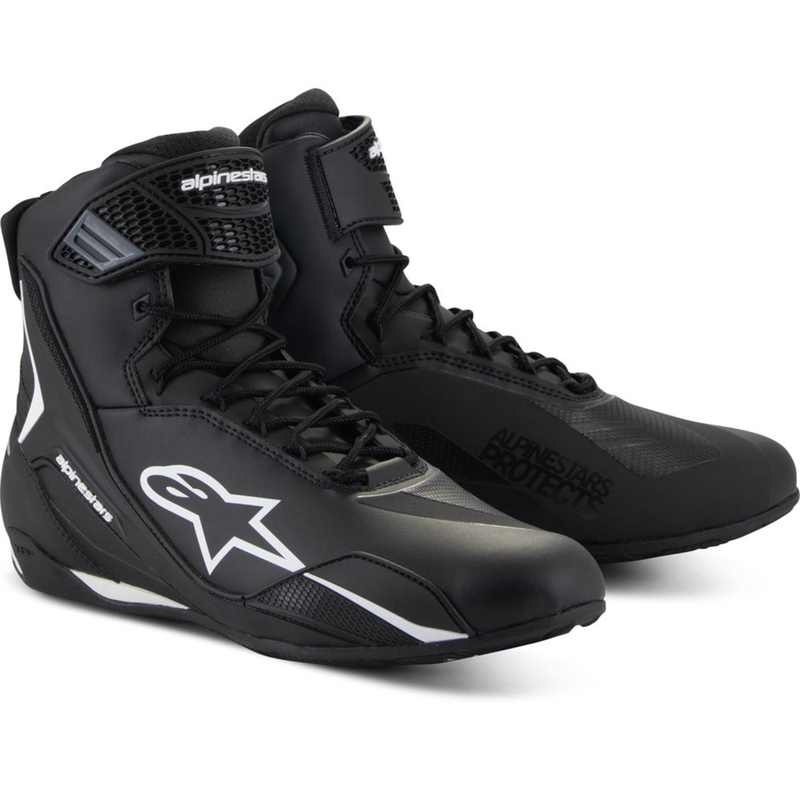 Alpinestars Faster-4 motorlaarzen zwart-wit