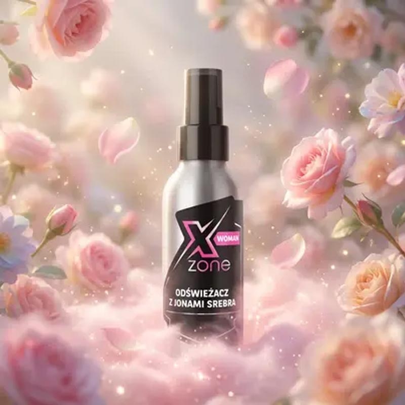 Verfrisser met zilverionen Xzone Woman 100 ml