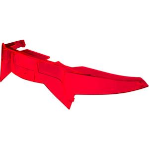 Aerodynamische stabilisator voor CASSIDA AERO helmen, rood
