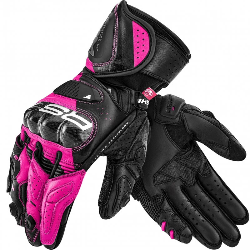 Damesmotorhandschoenen Shima RS-3 roze