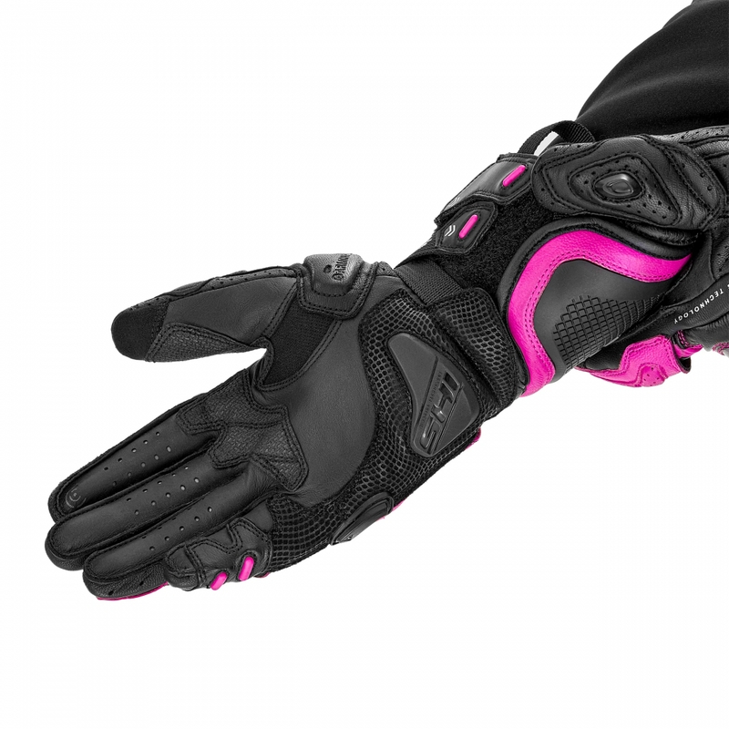 Damesmotorhandschoenen Shima RS-3 roze