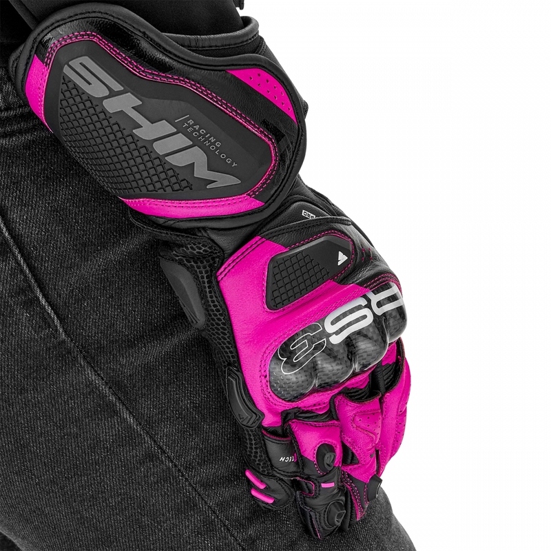 Damesmotorhandschoenen Shima RS-3 roze