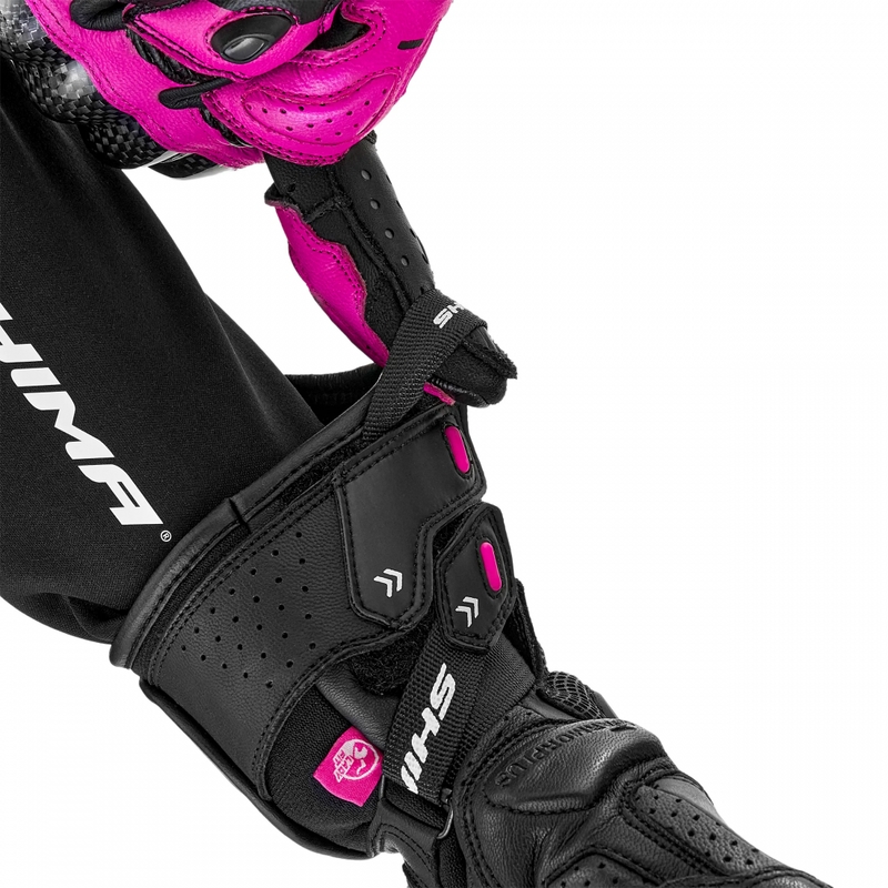 Damesmotorhandschoenen Shima RS-3 roze