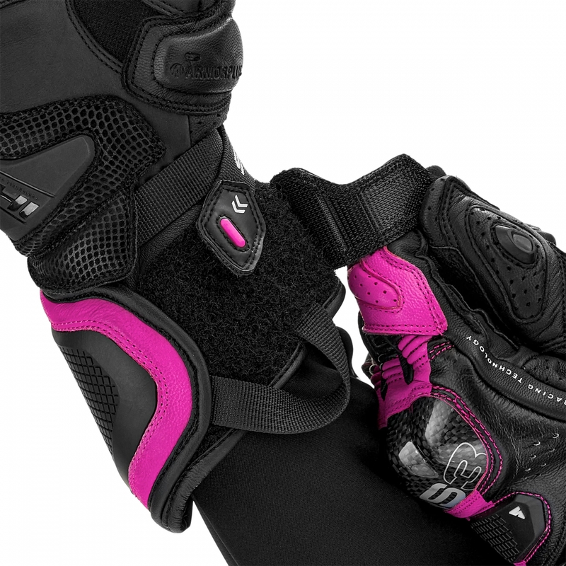 Damesmotorhandschoenen Shima RS-3 roze
